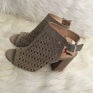Open toe Booties